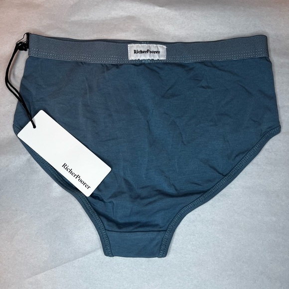 NEW Richer Poorer Women’s High Waist Brief in Blue Mirage Size XS - Picture 6 of 9
